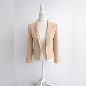 Short Tan Women's Blazer